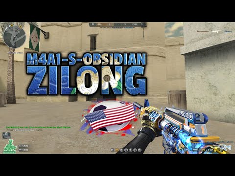 Crossfire West | M4A1-S-Obsidian Zilong |  S&D Castle