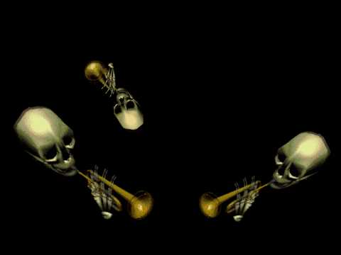 Initial Doot - Bone Blue