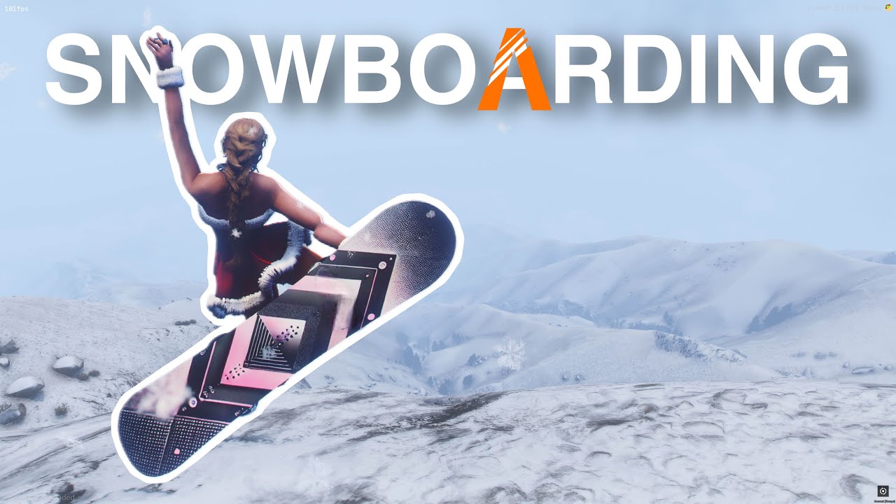 Snowboarding - FiveM Script | The Perfect Winter Sport! ❄️