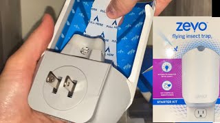 ZEVO Flying Insect Trap | Bug Catcher Unboxing Review Test | Does it Work