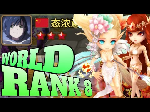 The World's Rank No. 8 Player goes Crazy - Summoners War
