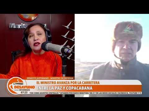 Habilitan la ruta La Paz-Copacabana y el país retorna a la normalidad