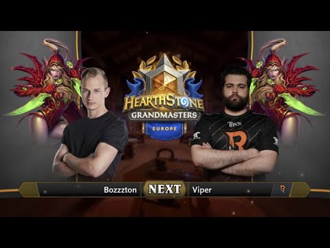 Bozzzton vs Viper - Group B Elimination - Hearthstone Grandmasters Europe 2020 Season 1 - Week 2