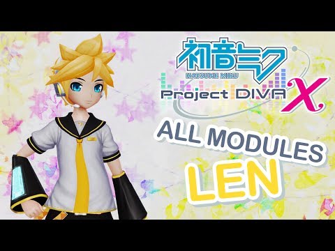 Hatsune Miku: Project DIVA X - ALL MODULES - Len