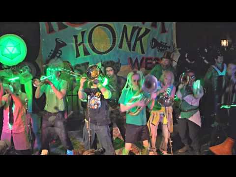 Honkfest West 2014: D20 Brass Band 