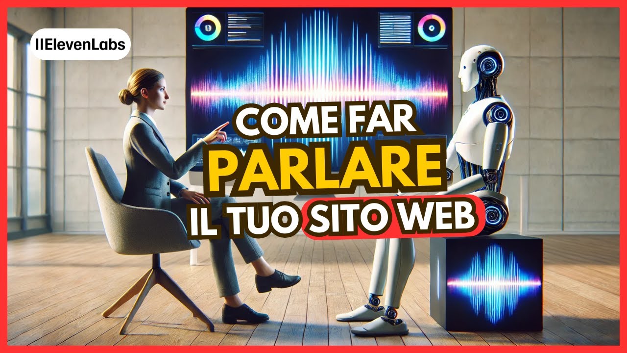 Il mio sito parla grazie all'AI! Scopri come ho fatto e copiami