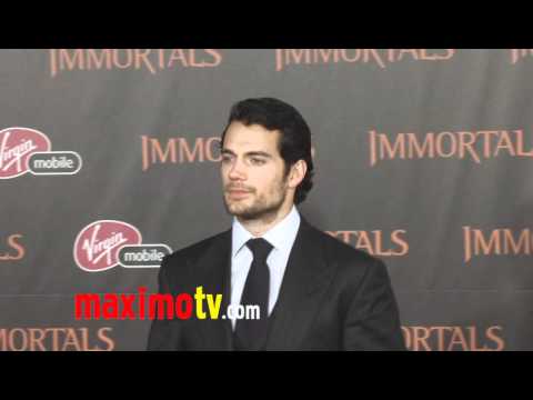 Henry Cavill "Immortals" World Premiere Red Carpet