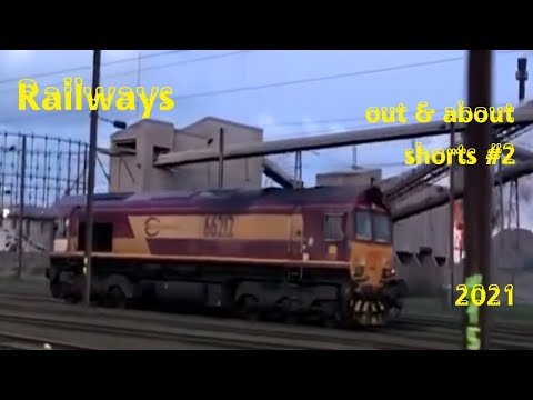 Railways - out & about shorts #2 - 66 212 in Dunkerque - Northern France