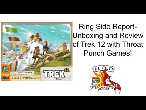 Ring Side Report-Board Game Review of Trek 12
