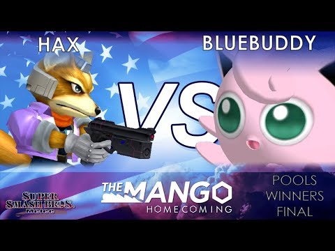 The Mango Homecoming - Hax (Fox) VS Bluebuddy(Fox) - SSBM - Pools - Winners Round 2