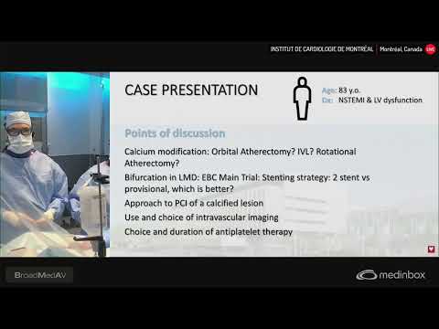 PCI To Calcified Left Main Bifurcation