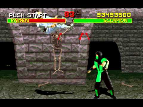 Mortal Kombat 1 Reptile Playthrough (Arcade)