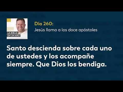 Día 260 Jesús llama a los doce apóstoles — La Biblia en un Año