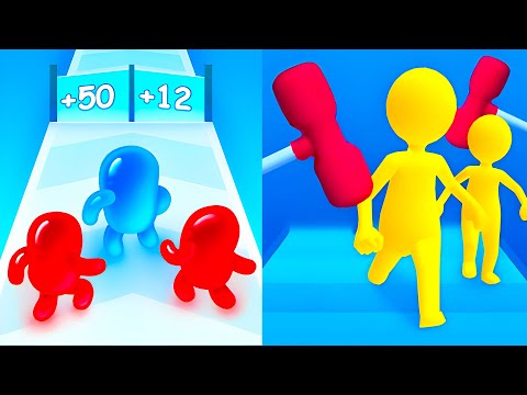 Join Blob Clash 3D VS Join Clash 3D - SpeedRun Gameplay Walkthrough (Android,iOS) NEW UPDATE Ep 1