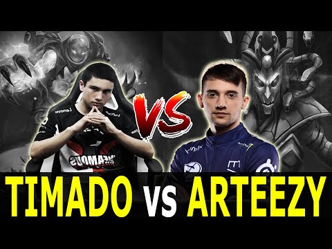 TIMADO ARC WARDEN vs ARTEEZY MEDUSA ft. NA ALL STARS | DOTA 2 Gameplay