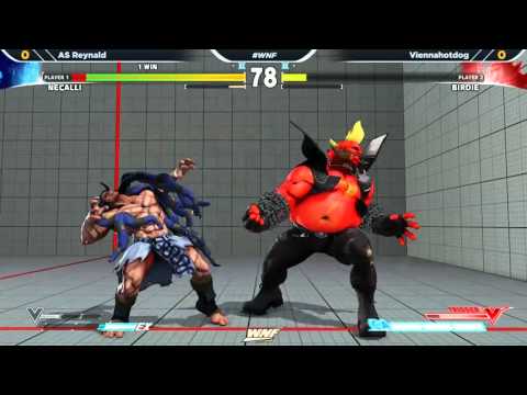 WNF Wednesday Night Fights 1.6 SFV - AS Reynald (Necalli) vs Viennahotdog (Birdie)