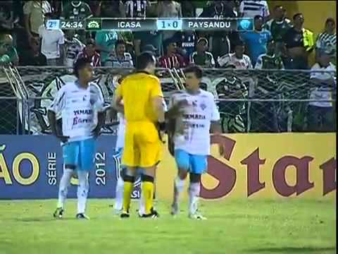 Icasa 2 x 1 Paysandu Serie C 2012 - 2° jogo