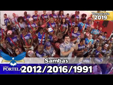 Portela 2012, 2016 e 1991 - Bateria no Salgueiro Convida - Apoteose ao vivo - #SC19