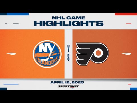 NHL Highlights | Islanders vs. Flyers - April 12, 2025