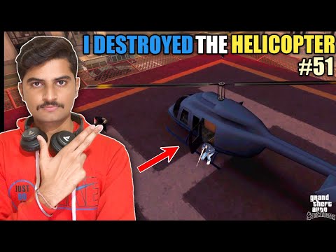 I DESTROYED ENEMIES HELICOPTER💥 | GTA SAN ANDREAS😈 | GAMEPLAY (#51)❤️ | YD GAMERZ😎 |