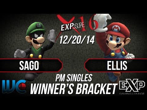 EXPosure 16 - Sago (Luigi) vs. Ellis (Mario) PM Winner's Bracket