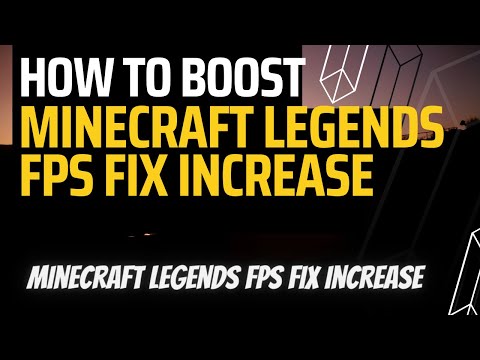 Minecraft Legends fps fix Increase FPS And Fix Lag & Stutter on Low End PC ✅ FPS Drops Fix 2023