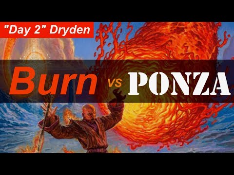 Modern Mono Red Burn Gameplay vs. Ponza September 2019 (Ep.6 Pt.5)