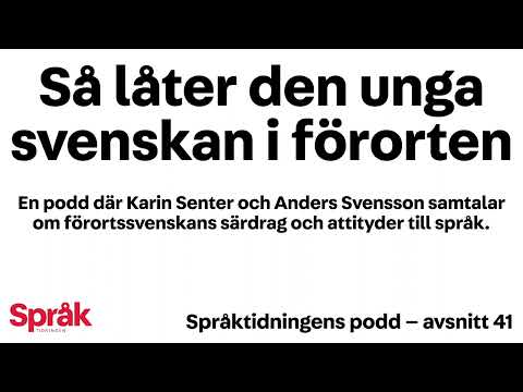 Förortsslang och förortsklang – Språktidningens podd: avsnitt 41