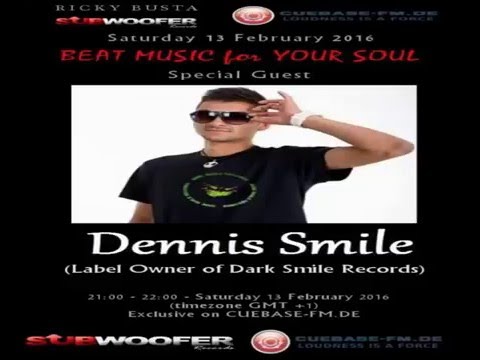 Dennis Smile - Guest on CUEBASE-FM DE (13.Feb.2016) [TECHNO MIX]