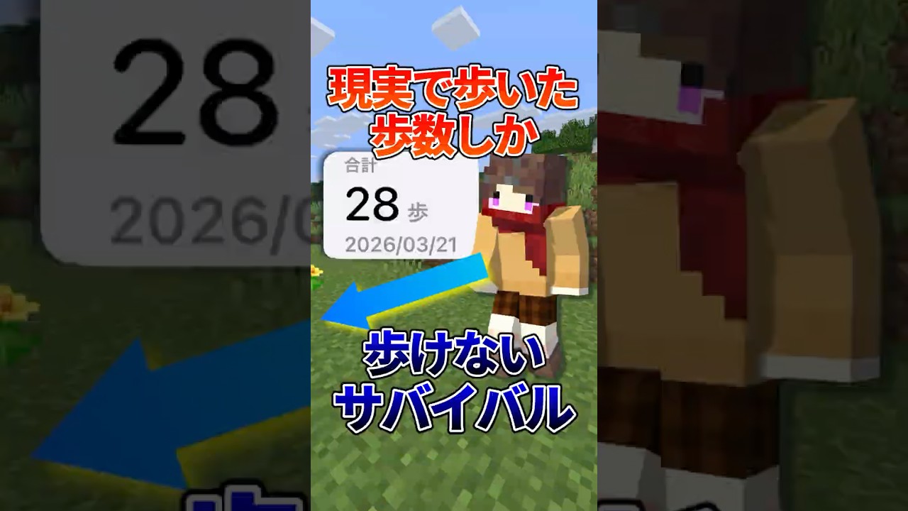 実際に歩いた歩数だけでどこまで行ける？【歩数クラフト】