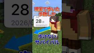 実際に歩いた歩数だけでどこまで行ける？【歩数クラフト】