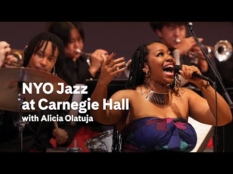 NYO Jazz at Carnegie Hall with Alicia Olatuja (excerpt) | Carnegie Hall+