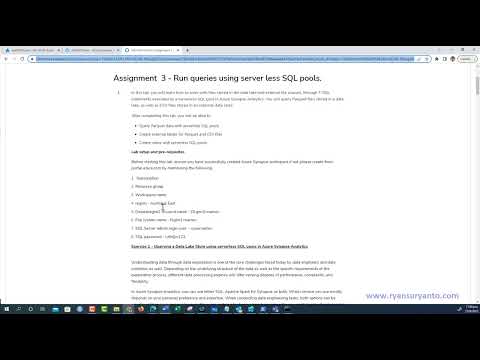 SAH 03 Part1 Query sales Parquet data with serverless SQL pools