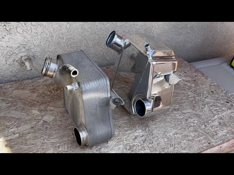 No Limit Fabrication Air to Water Complete Install/2014 F250 6.7 Powerstroke