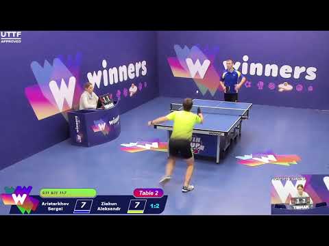 WINners CUP table 2  16.11 Aristarkhov Sergei - Ziakun Aleksandr  18:00