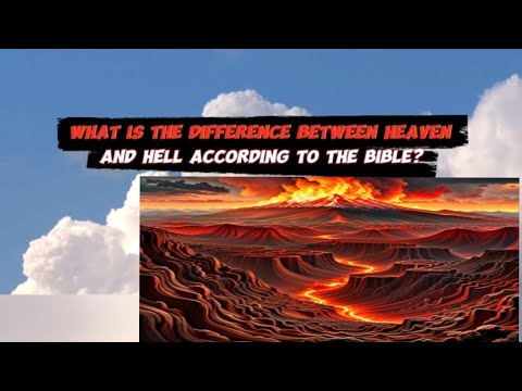 What is the difference between heaven and hell according to the Bible?