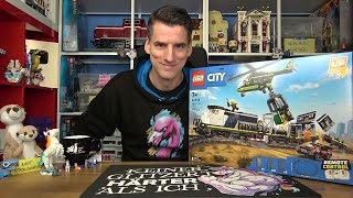 Besteht Hoffnung für City? Live Bauen mit dem Helden - Lego 60508 Überfall auf den Polizeizug