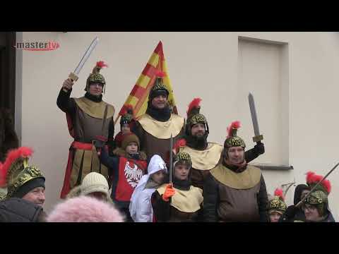MASTER TV ŁUKÓW - Ulicami Łukowa przeszedł XII Orszak Trzech Króli