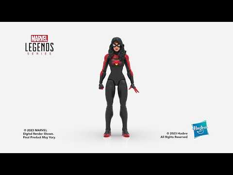 Hasbro Marvel Legends Series Jessica Drew Spider-Woman, 6 Inch Action Figures thumbnail