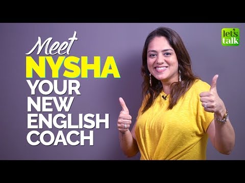 Learn English With Nysha - Your New Spoken English Coach | Stay Tuned For Amazing English Lessons