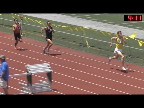 2016 TF - CIF-ss Prelims (Div 2) - Men's 1600 Meters (Heat 1 of 3)