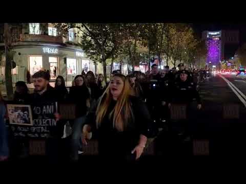 Marș de comemorare la 10 ani de la tragedia din Clubul Colectiv