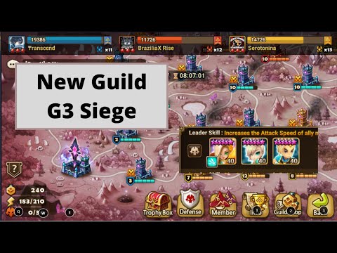 G3 SIEGE Transcend v BraziliaX Rise & Serotonina