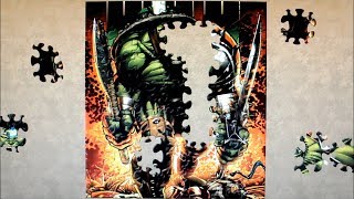 World War Hulk Comic Puzzle Game | Rompecabezas de Marvel Avengers | juego de niños | quebra-cabeças