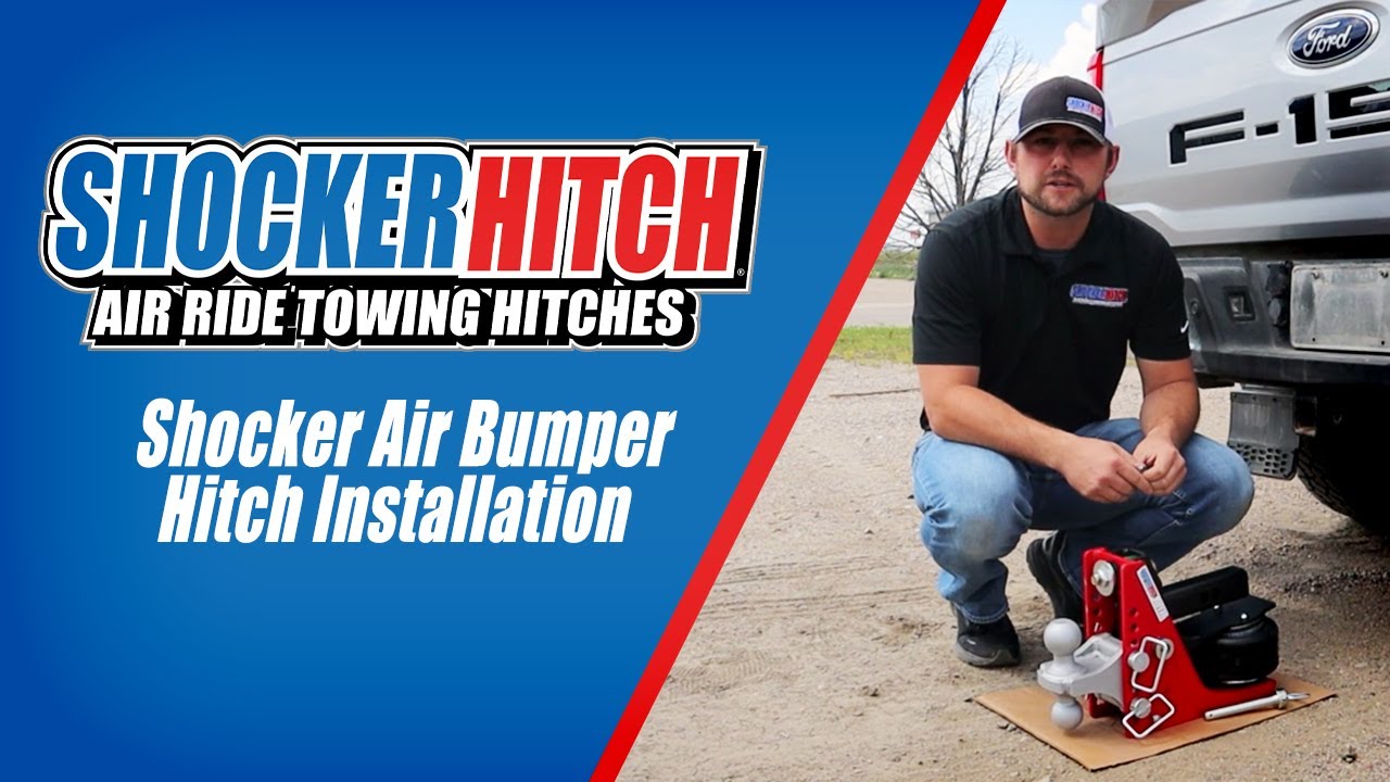 Bumper-pull receiver mount — 4-minute install