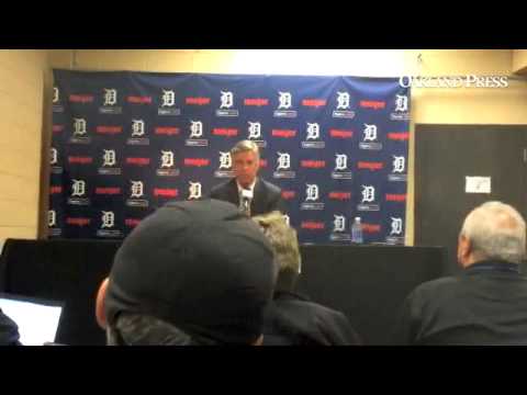 [VIDEO] #Tigers GM Dave Dombrowski on Joakim Soria's club option (what little he *COULD* say)