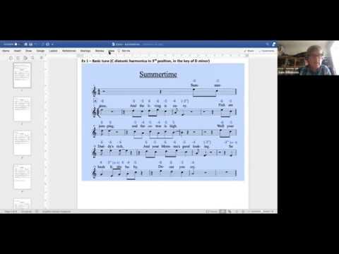 Lockdown Sessions - Basics of Summertime in third position, and ideas for variations - Sam Wilkinson