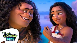 Download lagu Moana and Maui's Friendship 🌊💙 | Moana | ‪@disneykids mp3