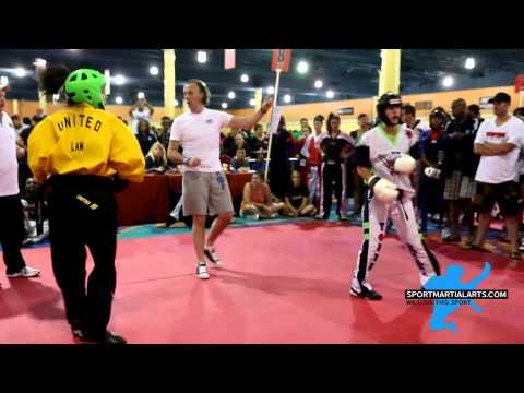 Amanda Law vs Chelsey Nash - Women's Sparring - US Open 2014