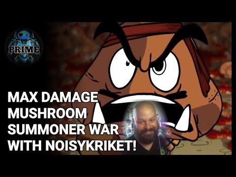 @GenesisPrime Max Damage Mushroom With NoisyKriket - Summoners War